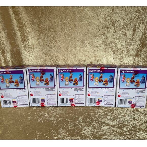Mattel Pooh Squeezie Collection | 2000s | Winnie-the-Pooh Tigger Eeyore - Picture 2 of 9